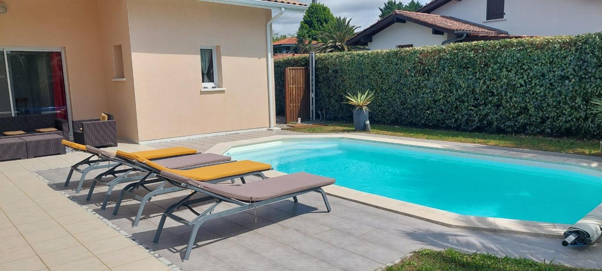 Angresse Villa Piscine Proche Plages מראה חיצוני תמונה